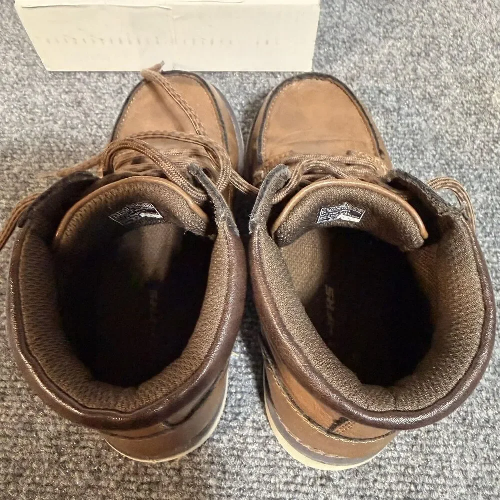 Skechers Boots Youth Size 1.5 Brown Chukka Lace Up Casual Walking 405671L